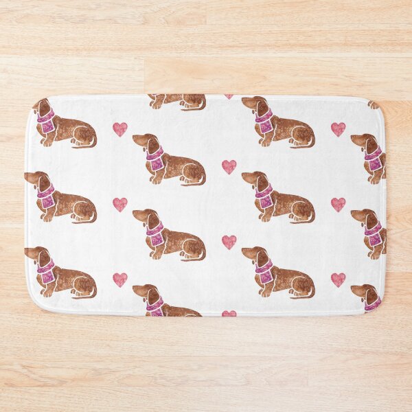 Item preview, Watercolour Dachshund (smooth-haired) designed and sold by animalartbyjess.