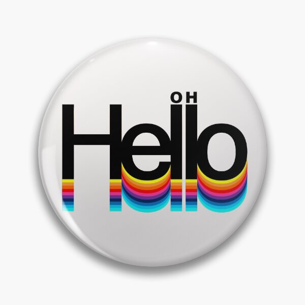 Item preview, 60s Peace OH Hello to You designed and sold by Jessica Kelly.