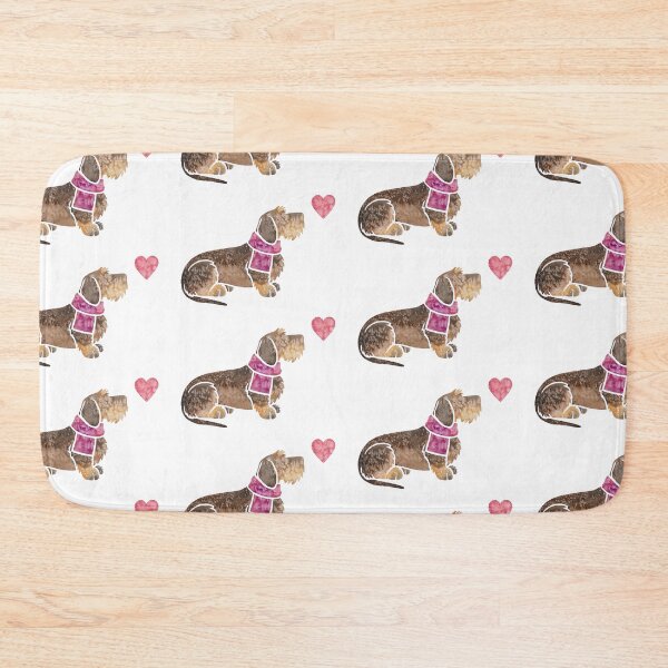 Item preview, Watercolour Dachshund (wirehaired) designed and sold by animalartbyjess.