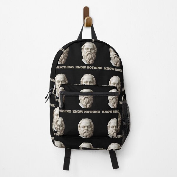 Item preview, I Know Nothing Socrates Quote designed and sold by vladocar.