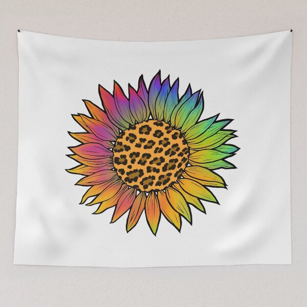 Item preview, Tie Dye Leopart Sunflower happy Summer designed and sold by maipadpro.