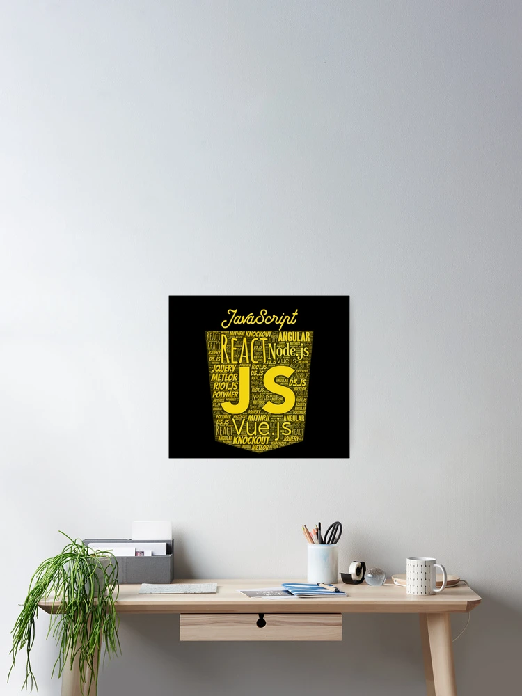 Imagen 2 de 3, Póster con la obra JavaScript Framework, diseñada y vendida por vladocar.