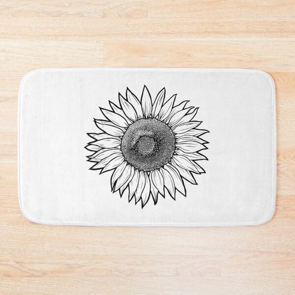 Item preview, Hand draw Sunflower Outline happy Summer designed and sold by maipadpro.