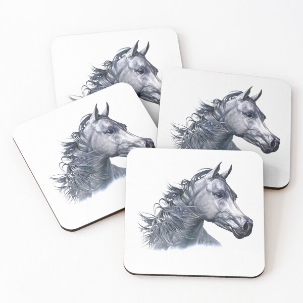 Item preview, Arabian Horse Portrait designed and sold by Salmoneggs.