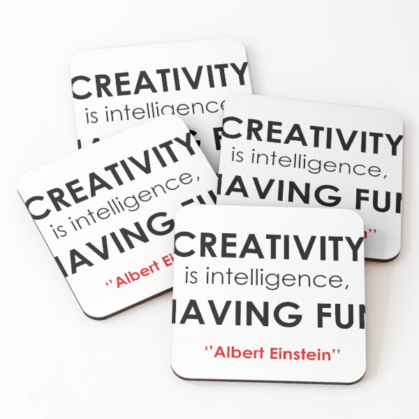 Item preview, Clothing with Albert Einstein's motivational quotation designed and sold by KelasiUp.