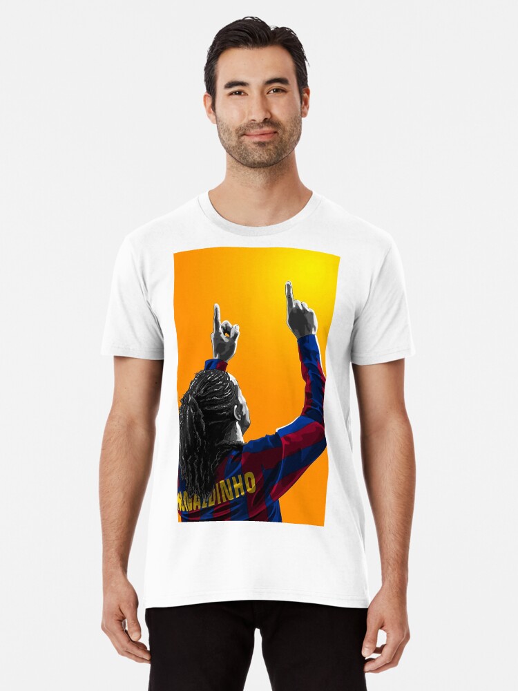 Ronaldinho Gaúcho - Barcelona - Brazil' Premium T-Shirt for Sale