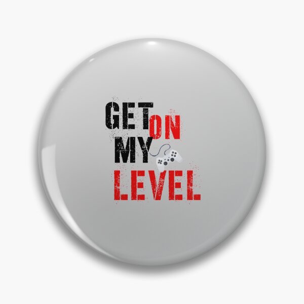 Item preview, Get On My Level 8Bit Funny Gift For Gamer Gift For Player designed and sold by Mimo15.