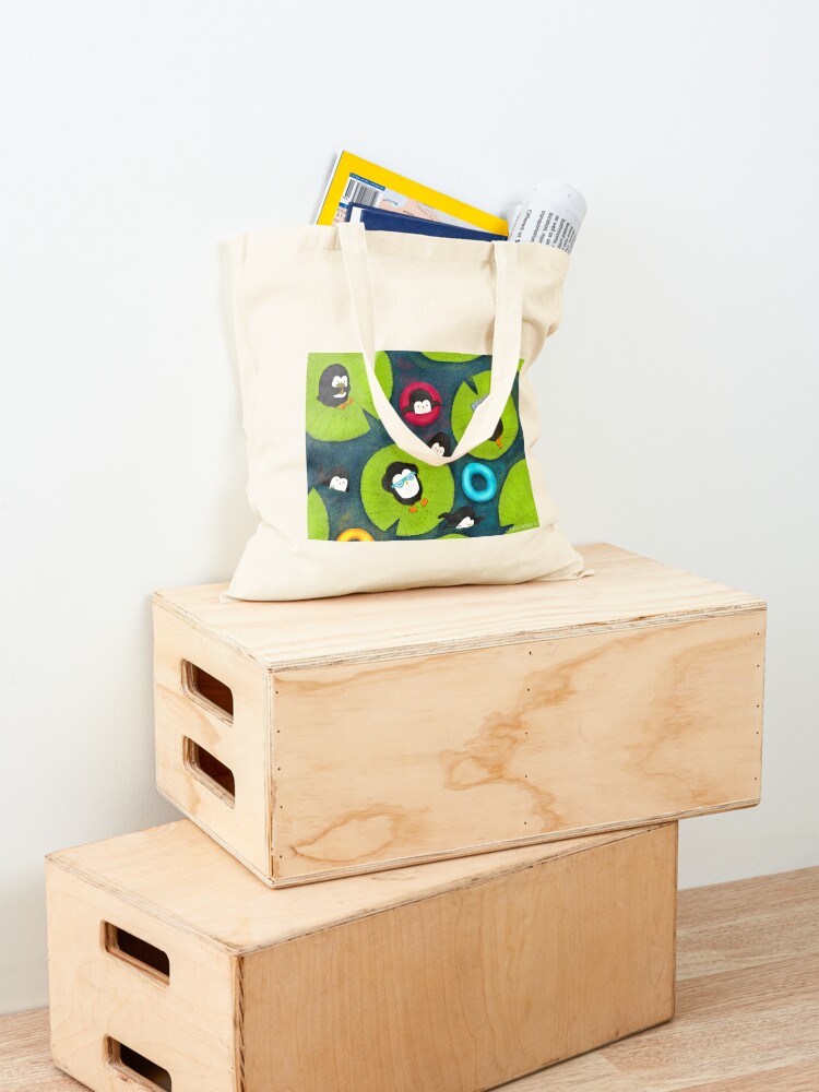 Alternate view of Penguins Resort Tote Bag
