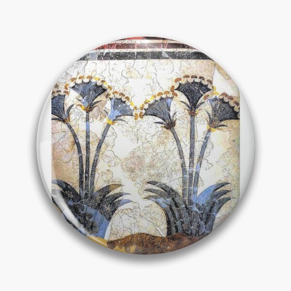 Item preview, Minoan Sea Daffodils "Lilies" Fresco designed and sold by W. Sheppard Baird.
