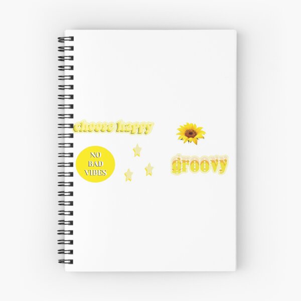Item preview, yellow sticker pack!! || sunflower, stars, quotes  designed and sold by mass-stickers.
