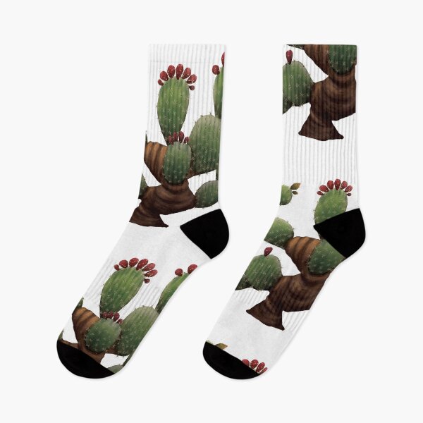 Item preview, Prickly Pear Nopale Cactus (Opuntia sp.) Digital Painting designed and sold by Inuyasha907.
