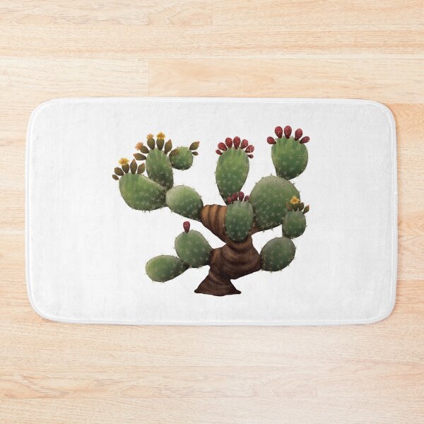 Item preview, Prickly Pear Nopale Cactus (Opuntia sp.) Digital Painting designed and sold by Inuyasha907.