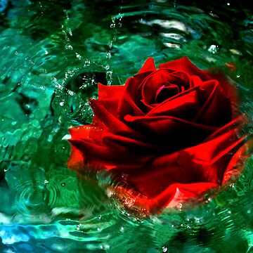 Artwork thumbnail, Rosey Splash by michaelasamples