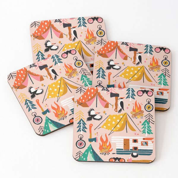 Item preview, Camping Kit – Blush Palette designed and sold by Cat Coquillette.