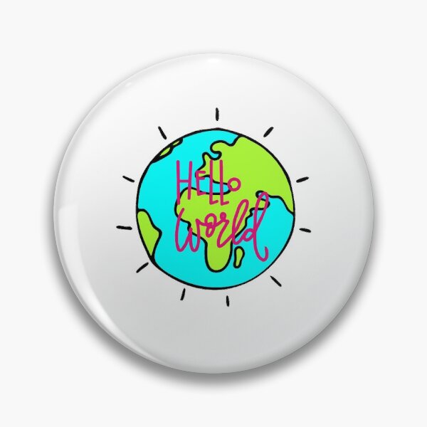Item preview, Hello World designed and sold by aliciawilson.