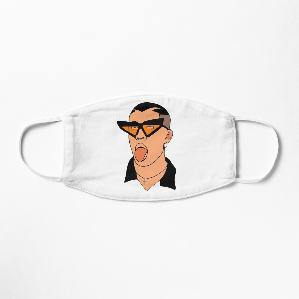 Download "Bad Bunny Fan Art , Bad Bunny face with tounge rapper ...