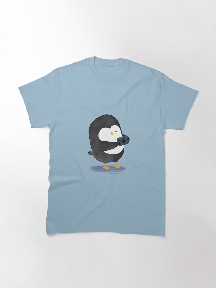 Alternate view of Photographer Penguin Classic T-Shirt