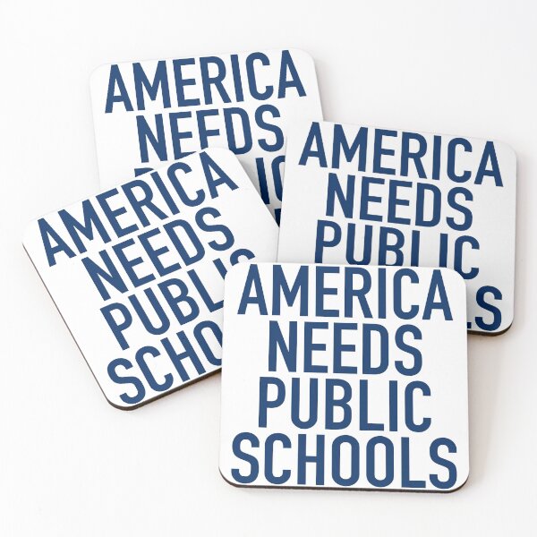Item preview, America Needs Public Schools Blue designed and sold by katieamoon.