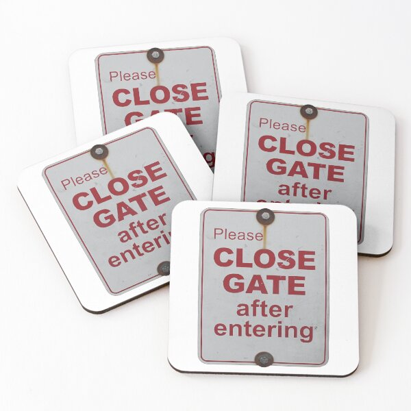 Item preview, close gate after designed and sold by Val Goretsky.