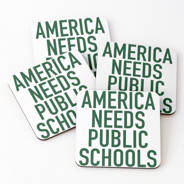 Item preview, America Needs Public Schools Green designed and sold by katieamoon.