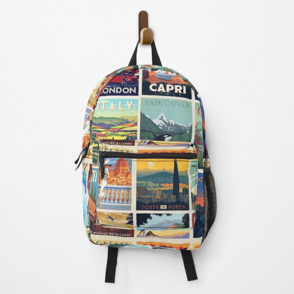 Item preview, travel postcards aesthetic collage designed and sold by eshna.