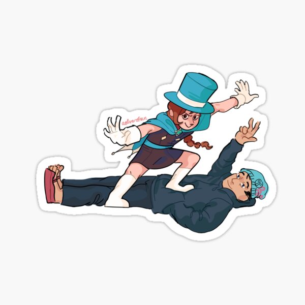 Ace Attorney Parody Sticker · Billenmaatjes · Online Store Powered