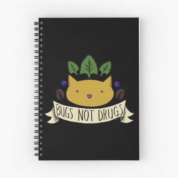 Item preview, Bugs Not Drugs Cat designed and sold by JackNRum.