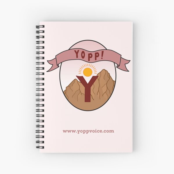 Color Yopp logo Spiral Notebook