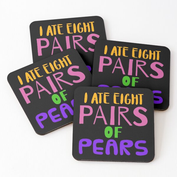 Item preview, Pairs of Pears Grammar Teacher Visualized Homophones print designed and sold by jakehughes2015.