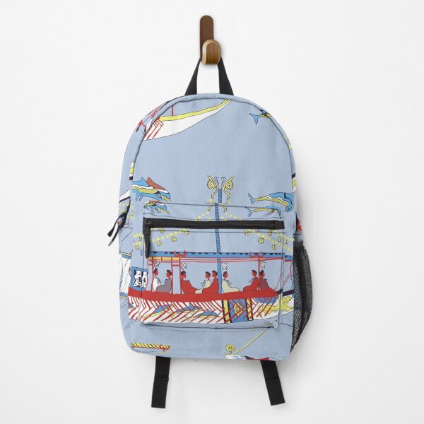 Item preview, Minoan Admirals Flotilla Fresco Shipping Scene Restoration designed and sold by W. Sheppard Baird.