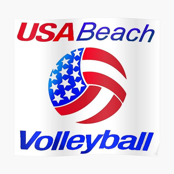 "Team USA Beach Volleyball" Poster by BankrobberGus Redbubble