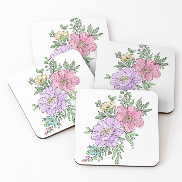 Item preview, Beautiful Watercolour Flower Design designed and sold by hannahbanana888.