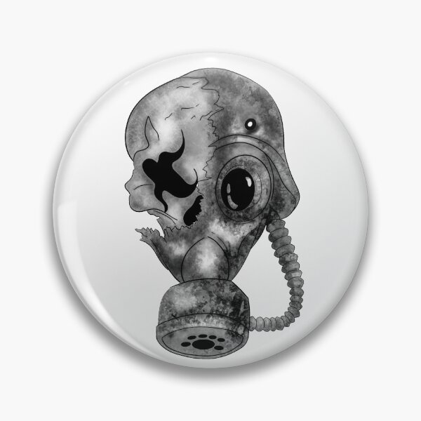 Item preview, Tattoo Style - Rusty Skull B&W designed and sold by alecoelho1.