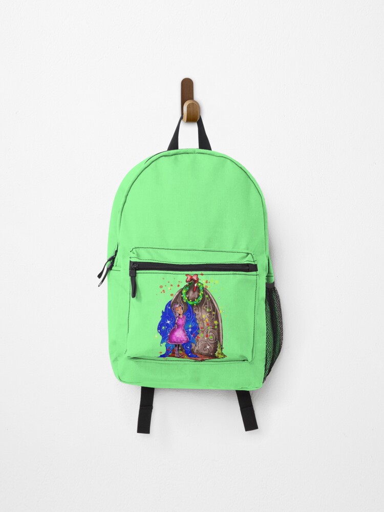 Thumbnail 1 of 3, Backpack, Hollydays Shimmer The Seasonal Door Fairy™ designed and sold by TeelieTurner.
