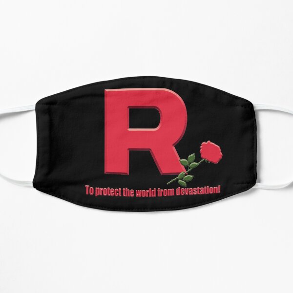 Team Rocket Logo Flat Mask