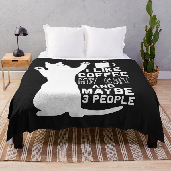 Item preview, I Like Coffee My Cat And Maybe 3 People designed and sold by hayatdesign.