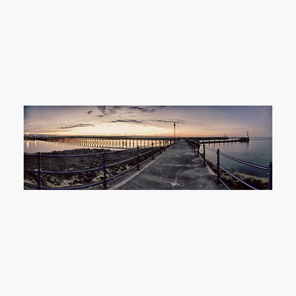 Amble Harbour, Northumberland Photographic Print