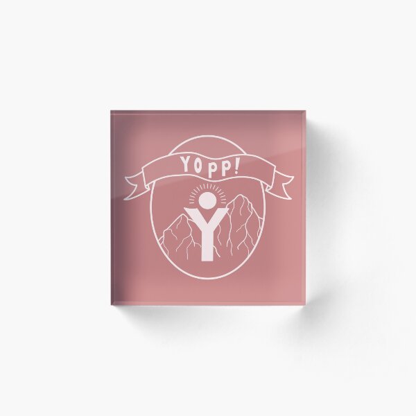 Rose Yopp Logo Acrylic Block