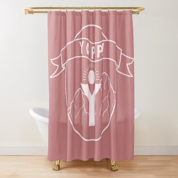 Rose Yopp Logo Shower Curtain