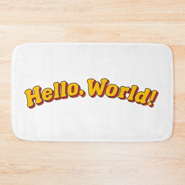 Item preview, Hello World designed and sold by kbrownie23.