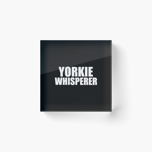 Item preview, Yorkie Whisperer Animal Advocate Dog Lover Owner designed and sold by losttribe.