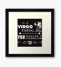 Virgo Gear Framed Print