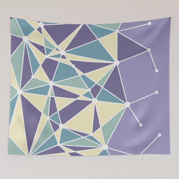 Item preview, Purple Wall Inspired (Colorful) designed and sold by FandomTrading.