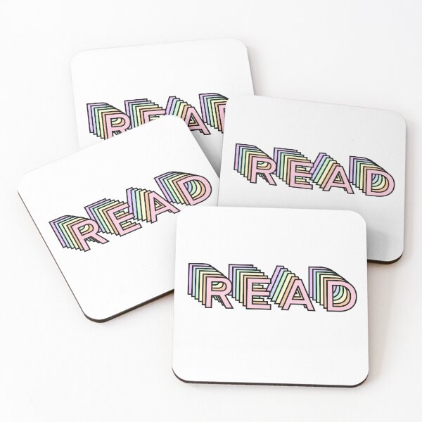 Item preview, READ Rainbow Text Block designed and sold by WildeandCo.