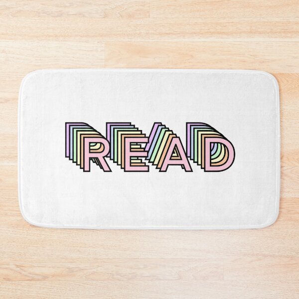 Item preview, READ Rainbow Text Block designed and sold by WildeandCo.