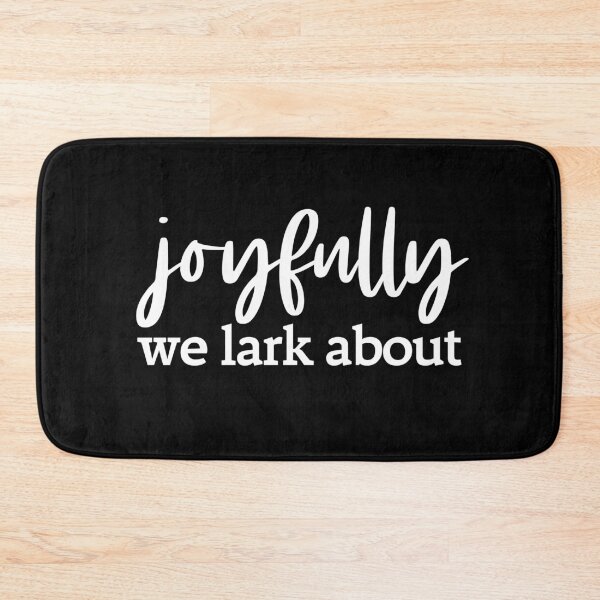 Item preview, Alternative hymn lyrics: Joyfully we lark about (white text) designed and sold by Ofeefee.