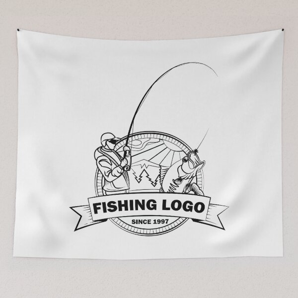 Item preview, fishing logo since 1997 designed and sold by Tijn-W-B.