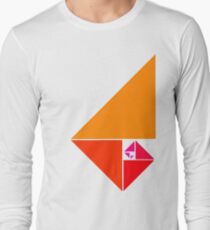 Camiseta de manga larga Proporción áurea