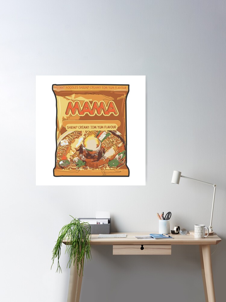 Mama Ramen Noodles Delicious Flavor Greeting Card for Sale by Xuenbox