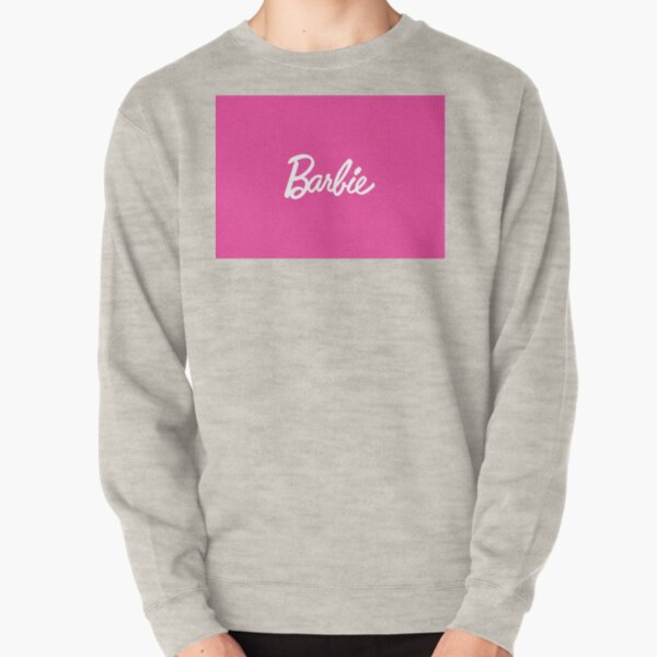 hot pink barbie sweatshirt